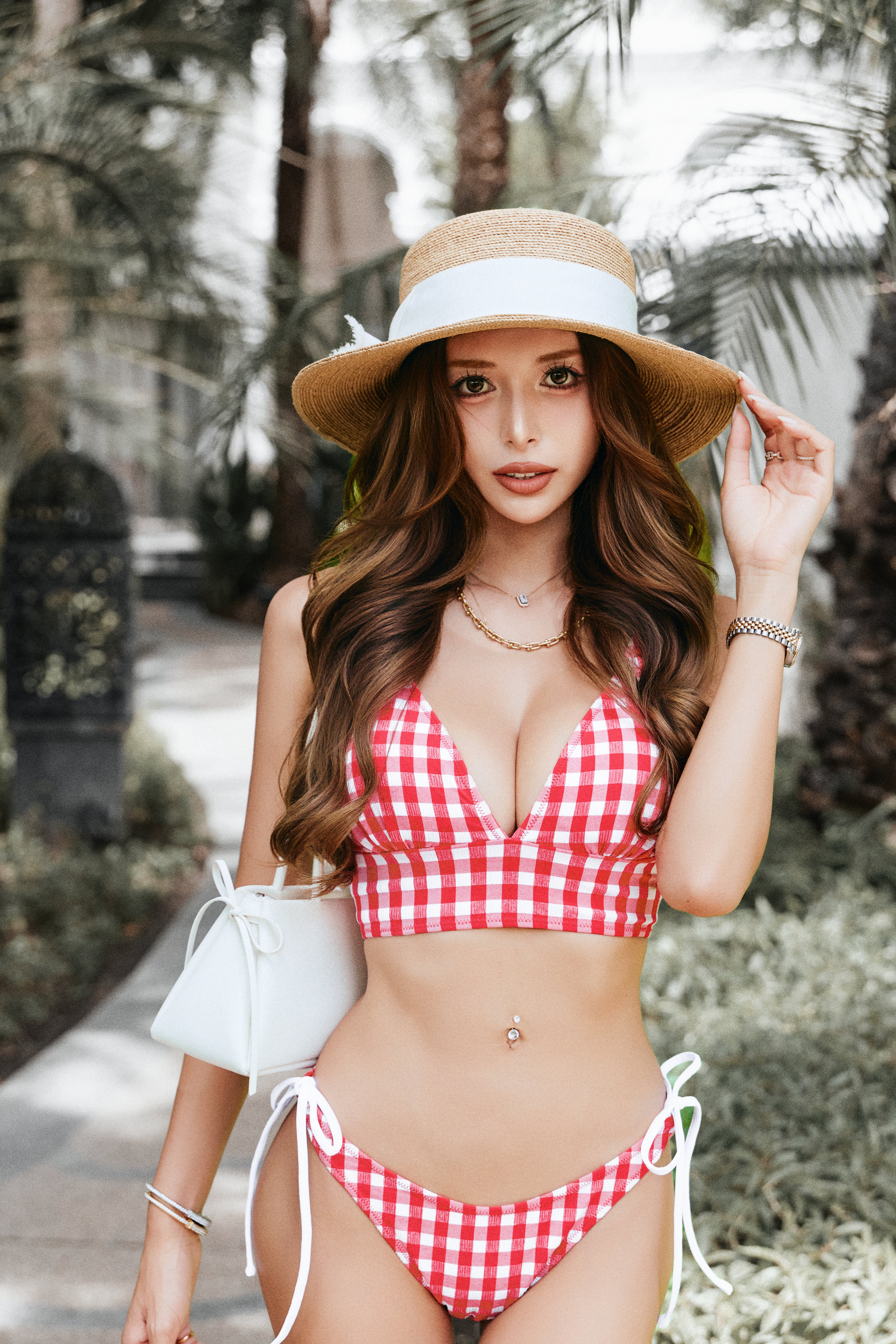 ギンガムラッシュセット