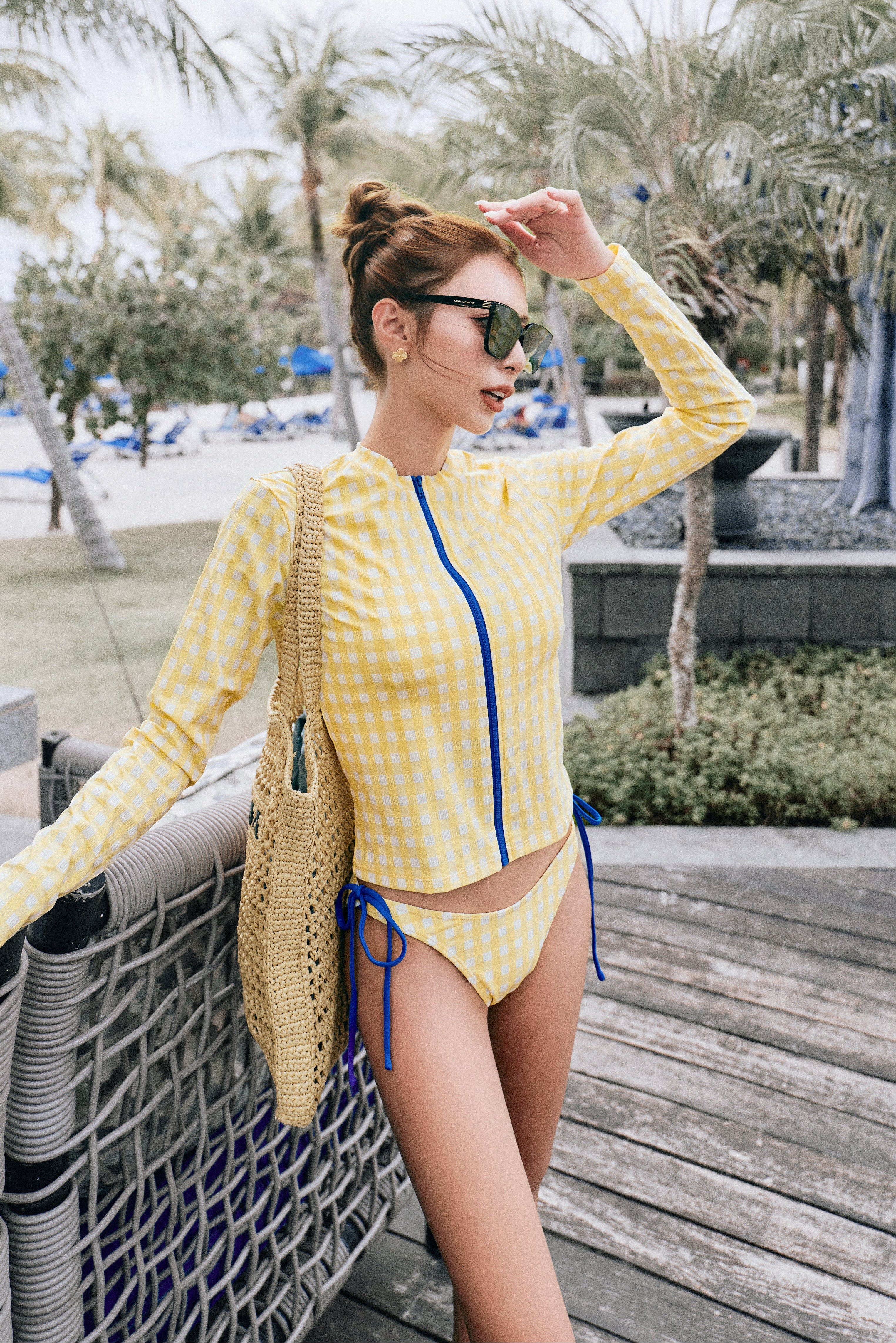 ギンガムラッシュセット