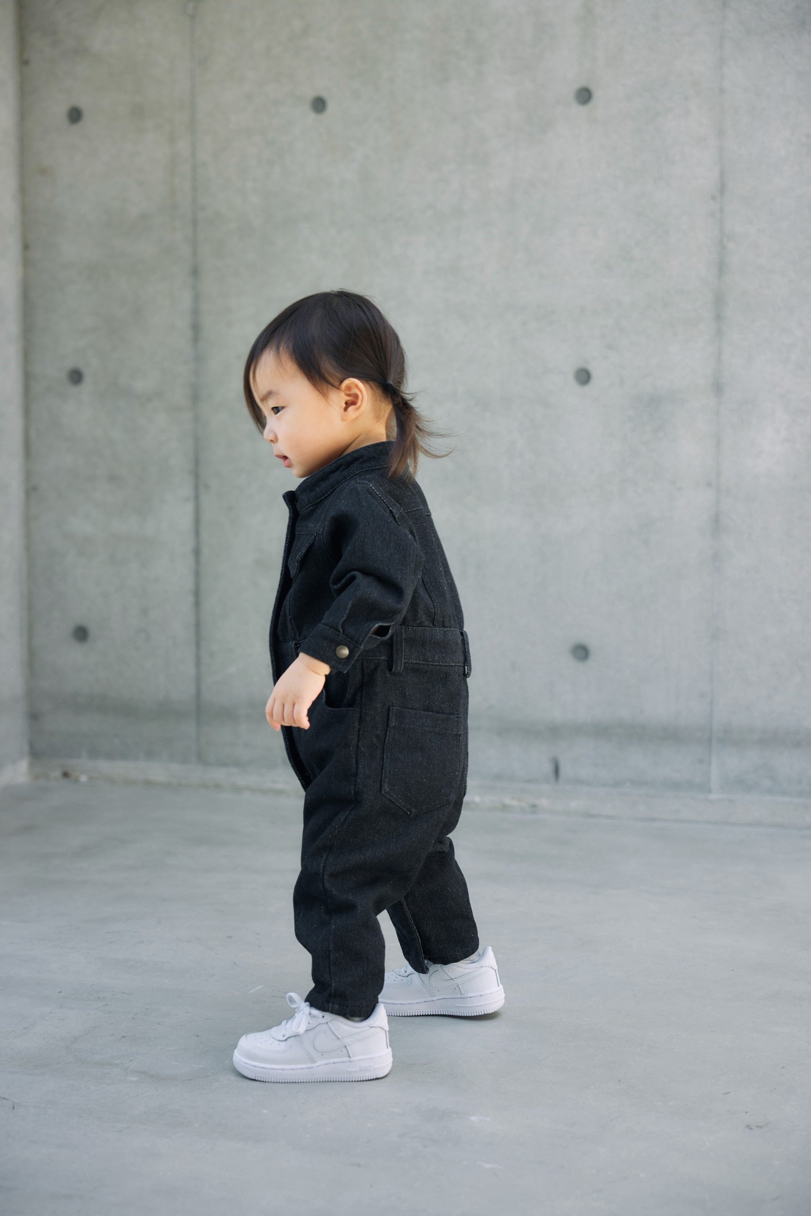 KIDS denim all-in-one