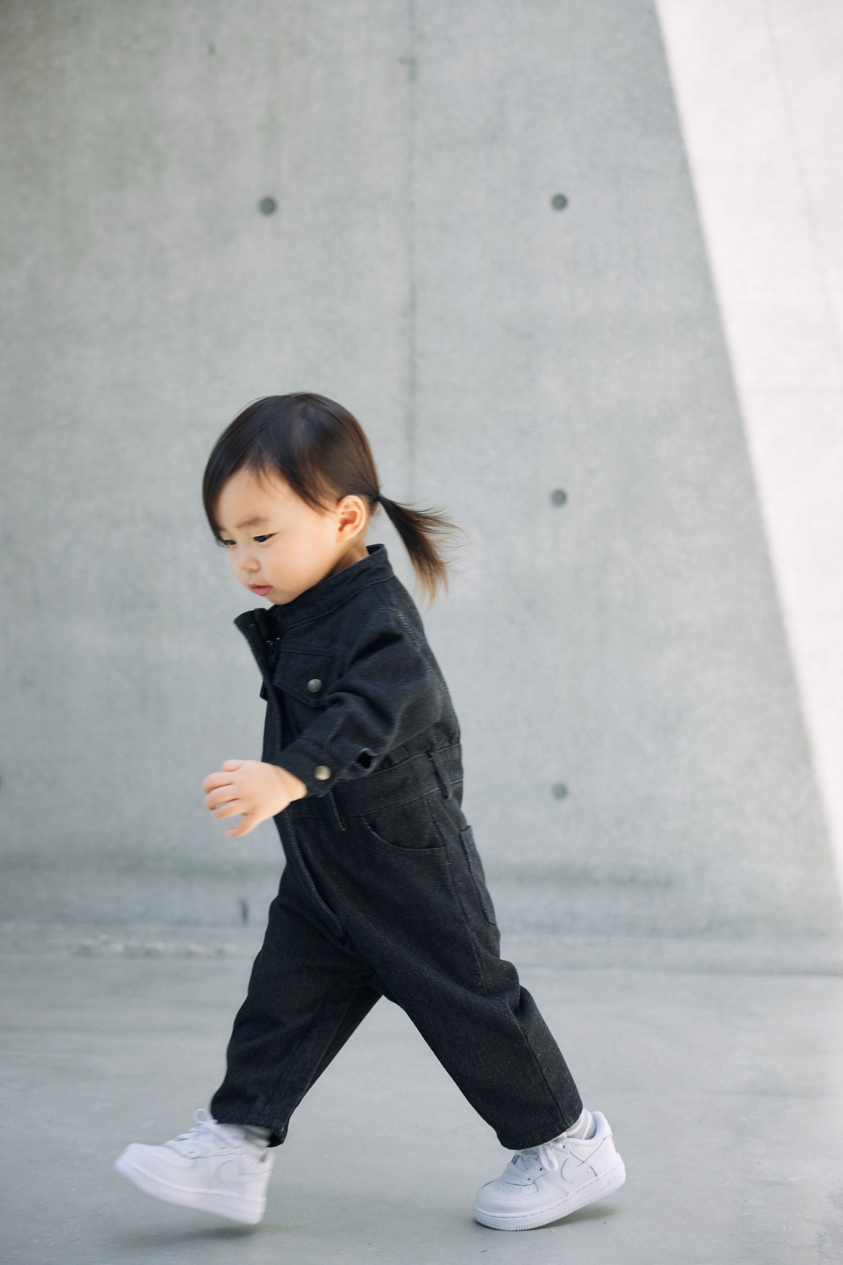 KIDS denim all-in-one