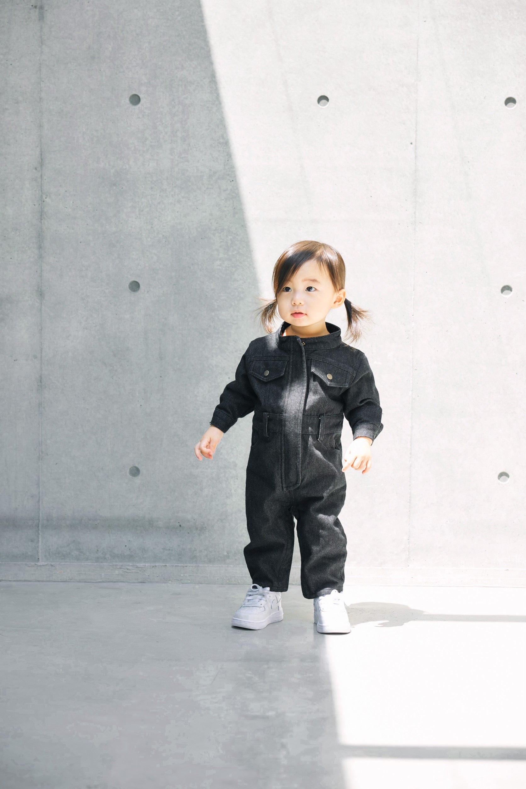 KIDS denim all-in-one