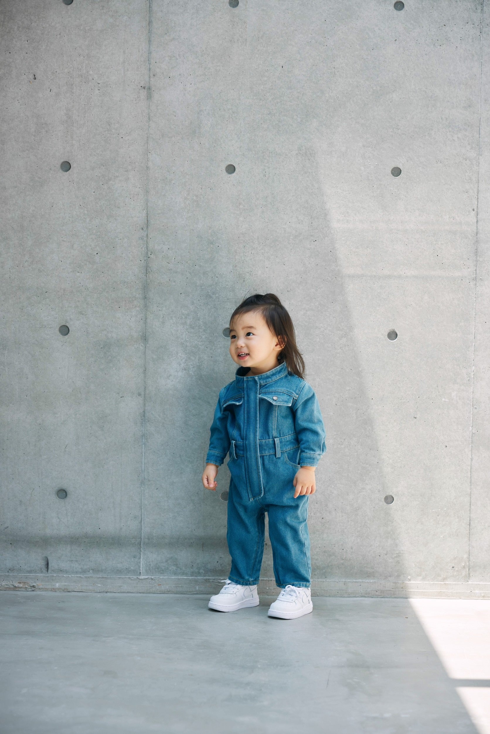 KIDS denim all-in-one