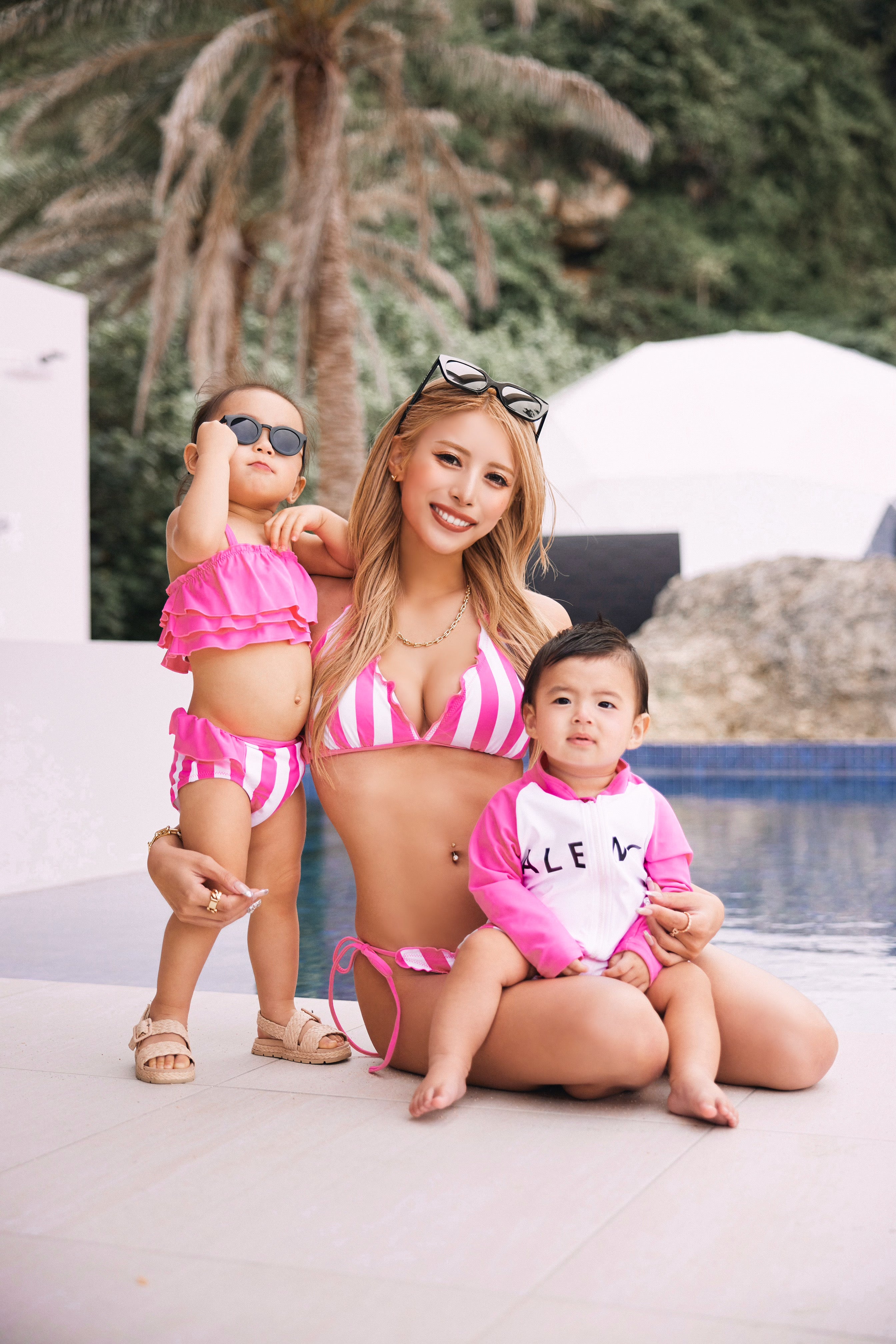 KIDSラッシュガード&パンツ