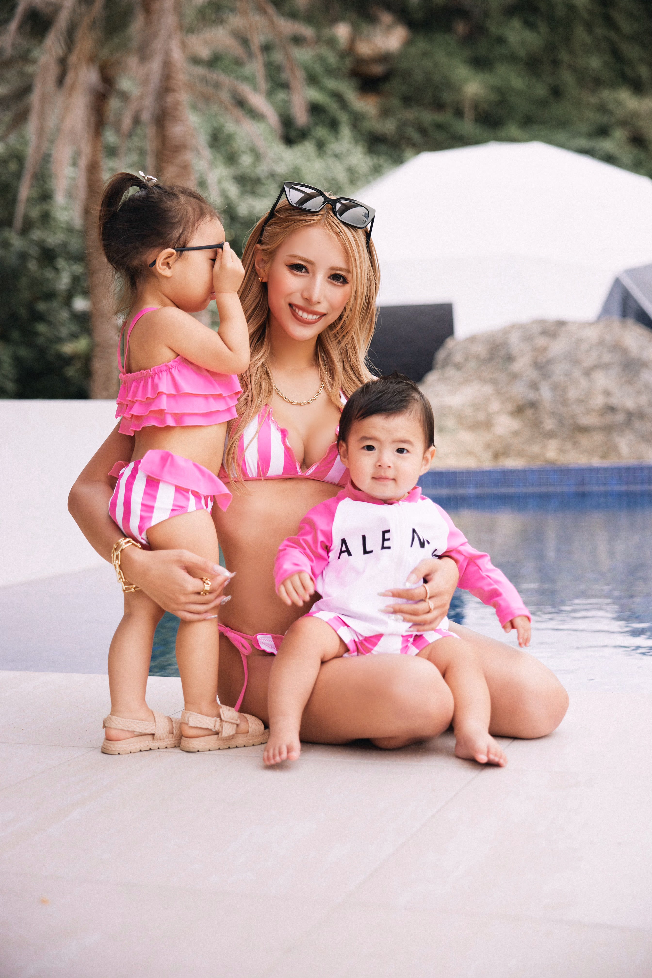 KIDSラッシュガード&パンツ