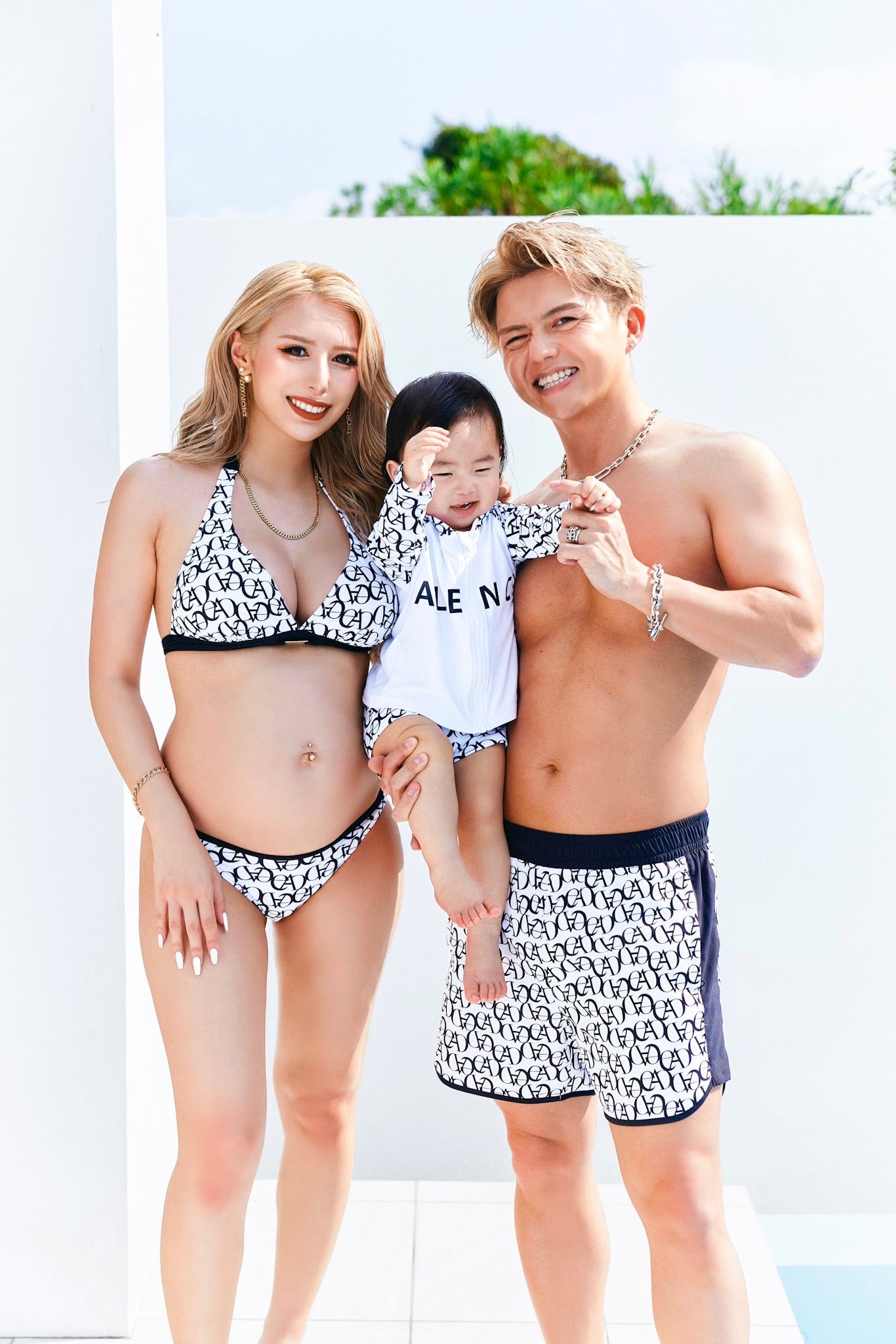 KIDSラッシュガード&パンツ