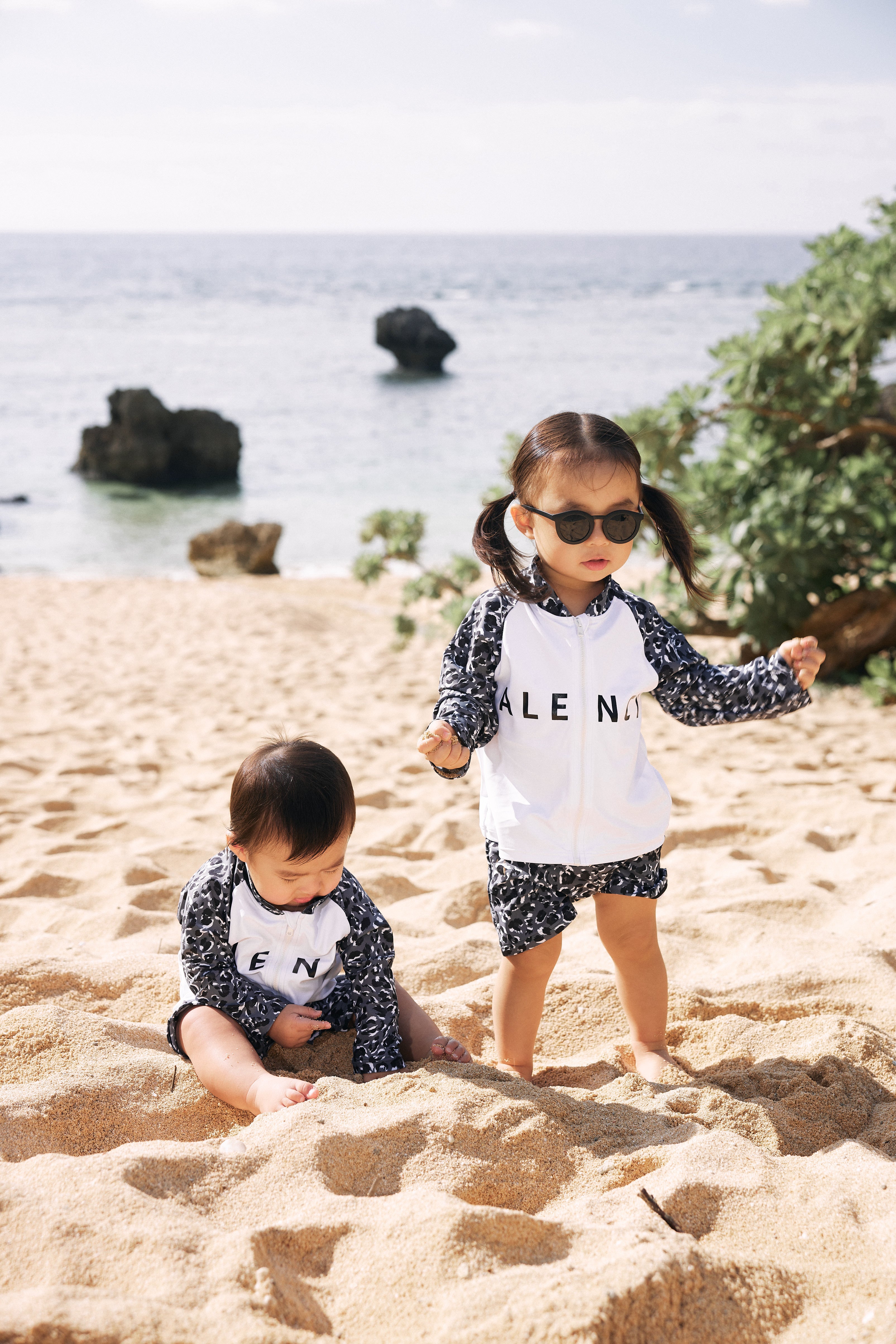 KIDSラッシュガード&パンツ