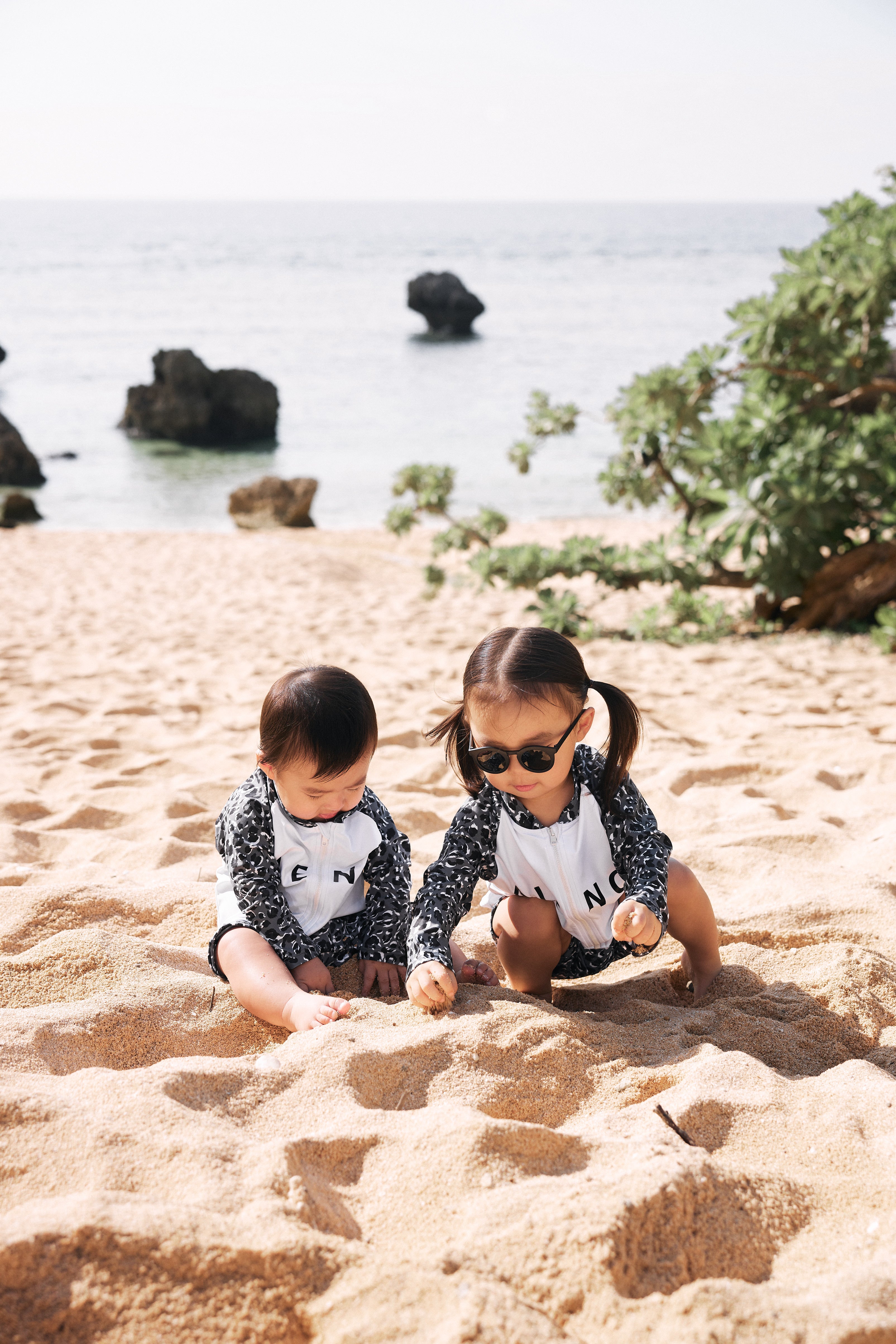 KIDSラッシュガード&パンツ