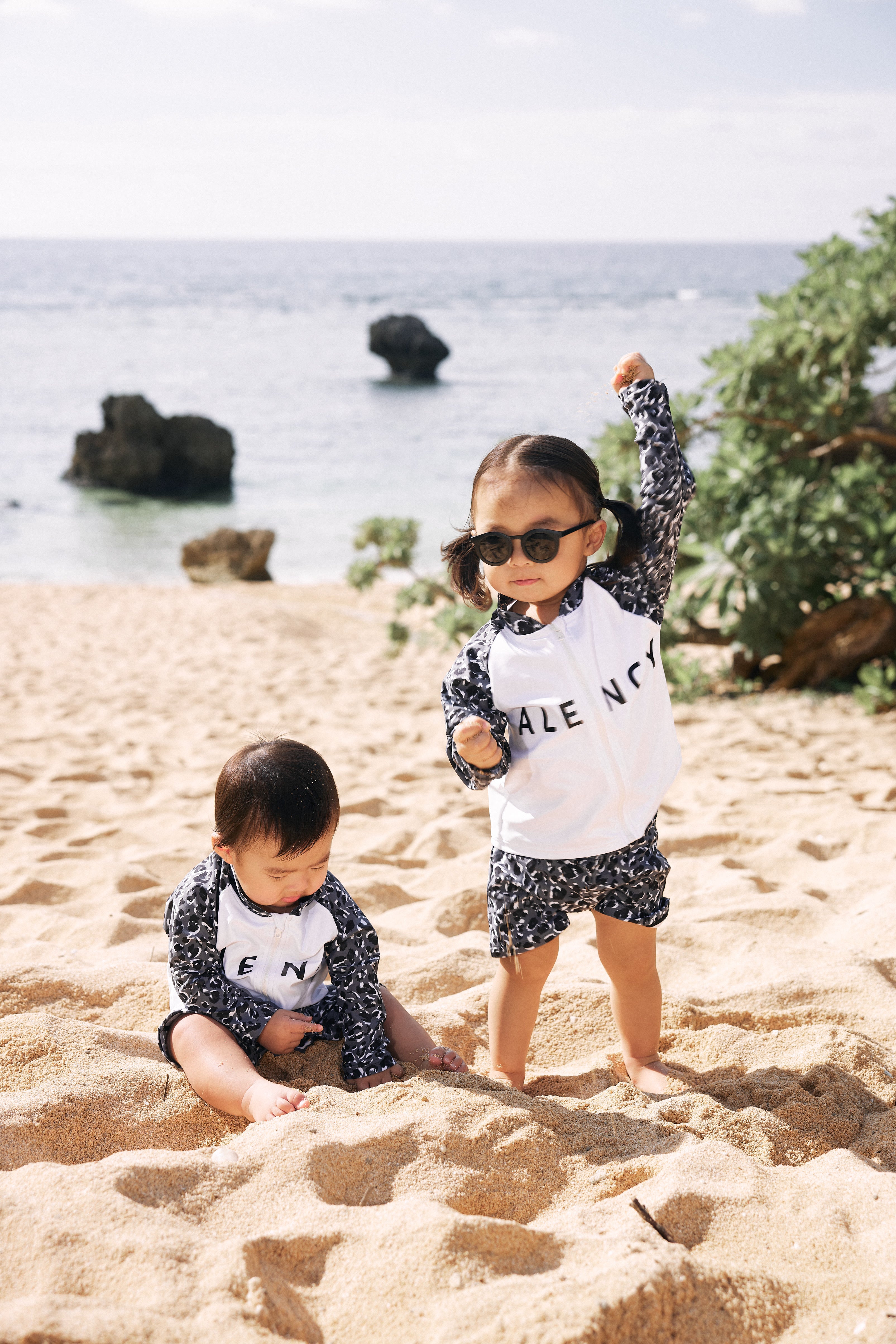 KIDSラッシュガード&パンツ
