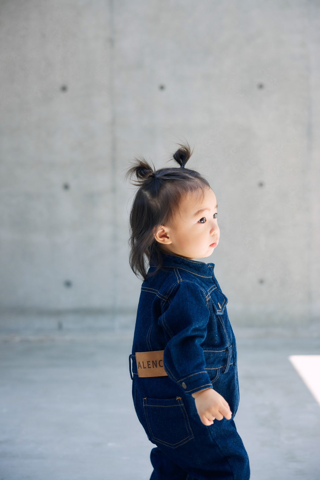 KIDS denim all-in-one