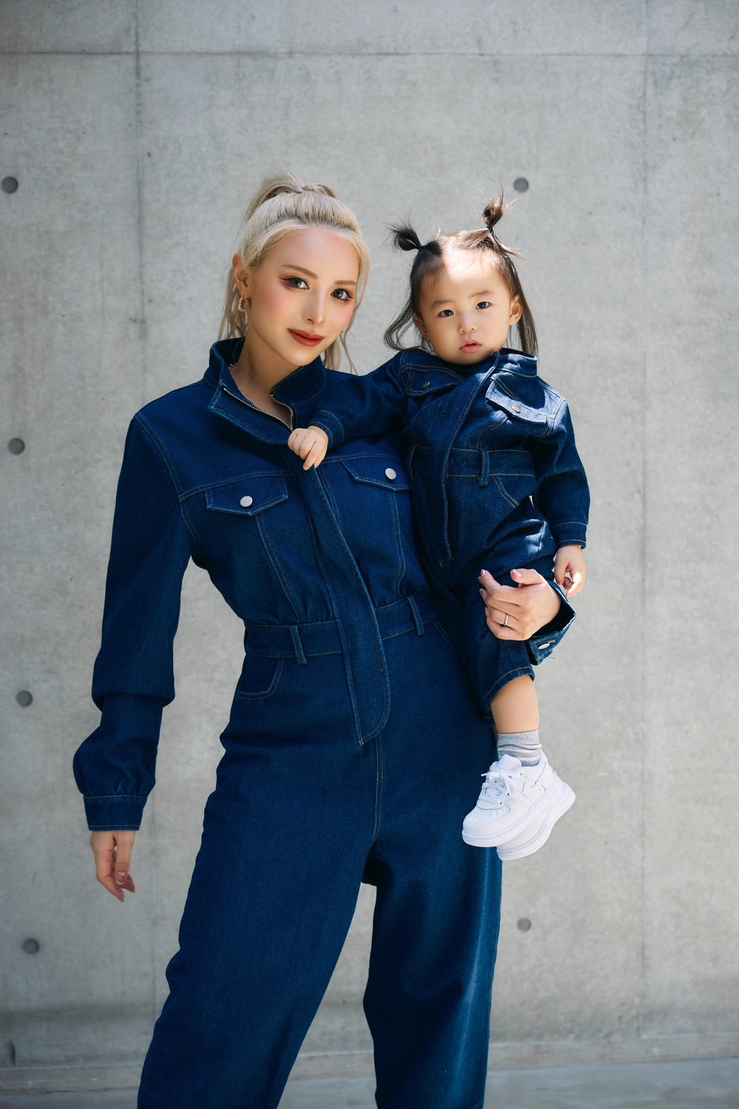 KIDS denim all-in-one