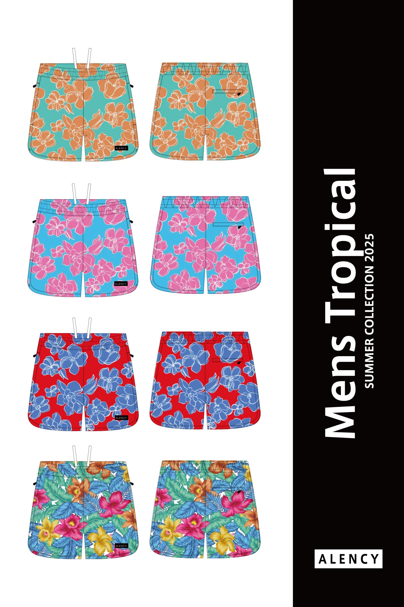 【PRE-ORDER】<br>メンズショーツ トロピカル