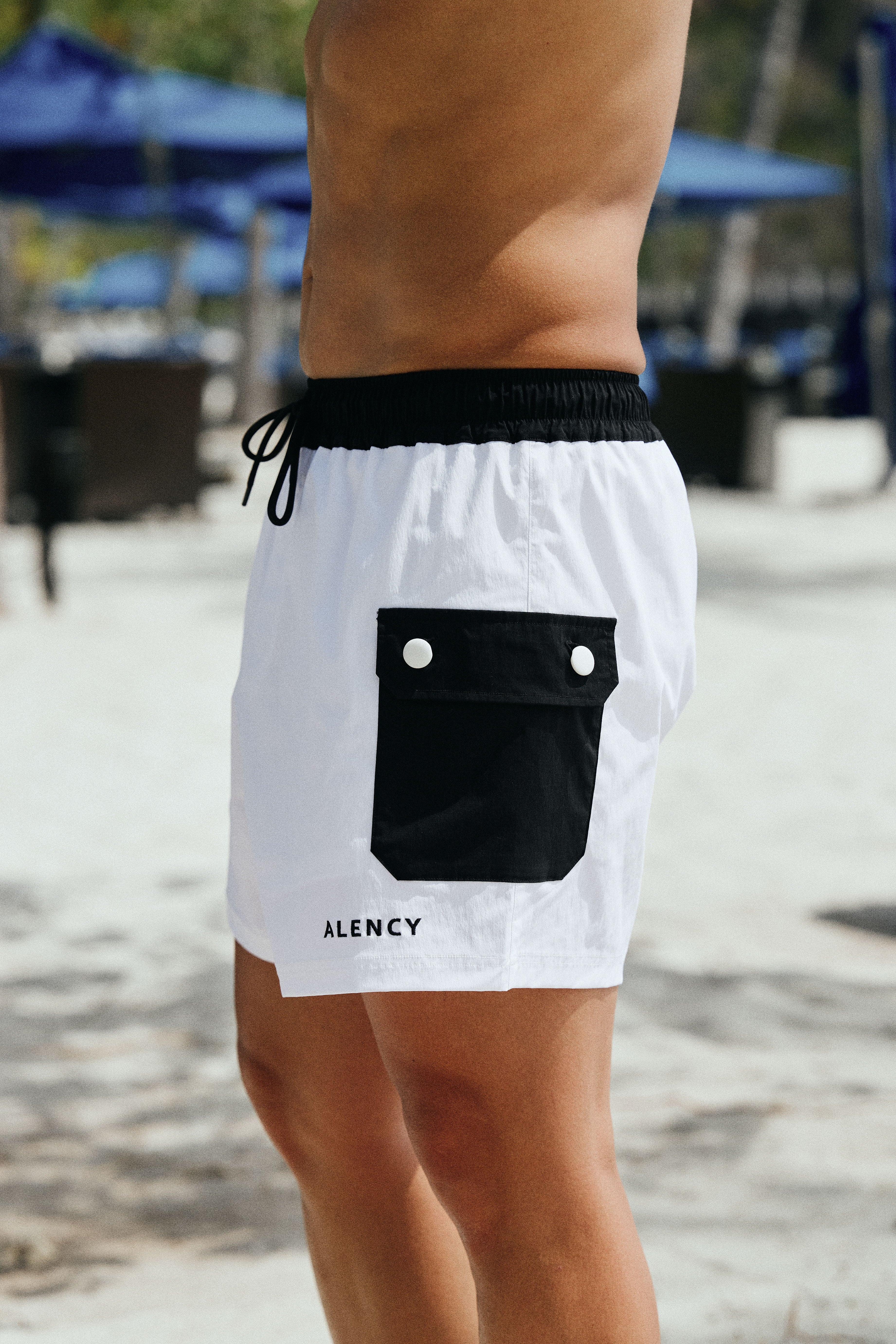 カーゴポケットバイカラー