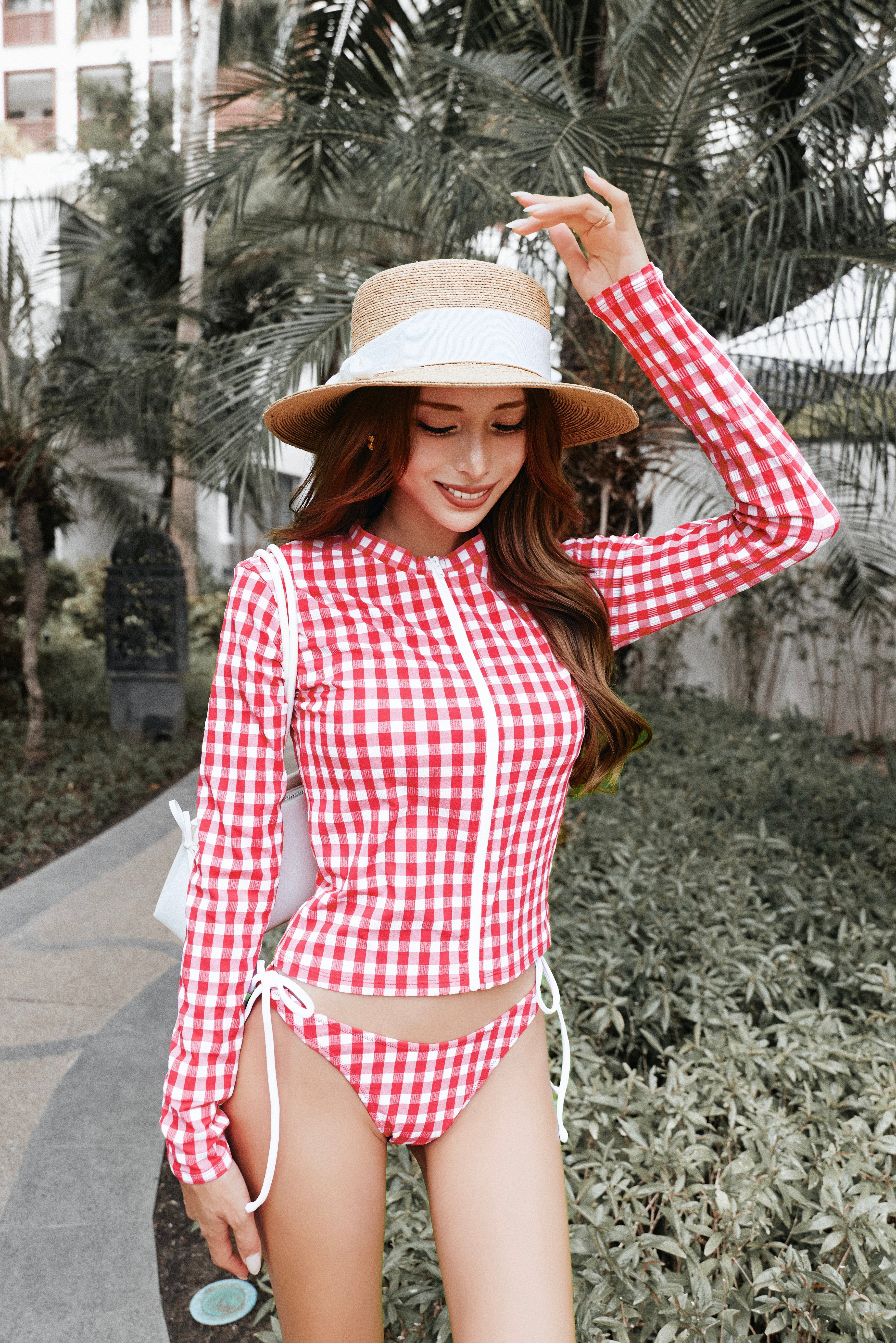 ギンガムラッシュセット