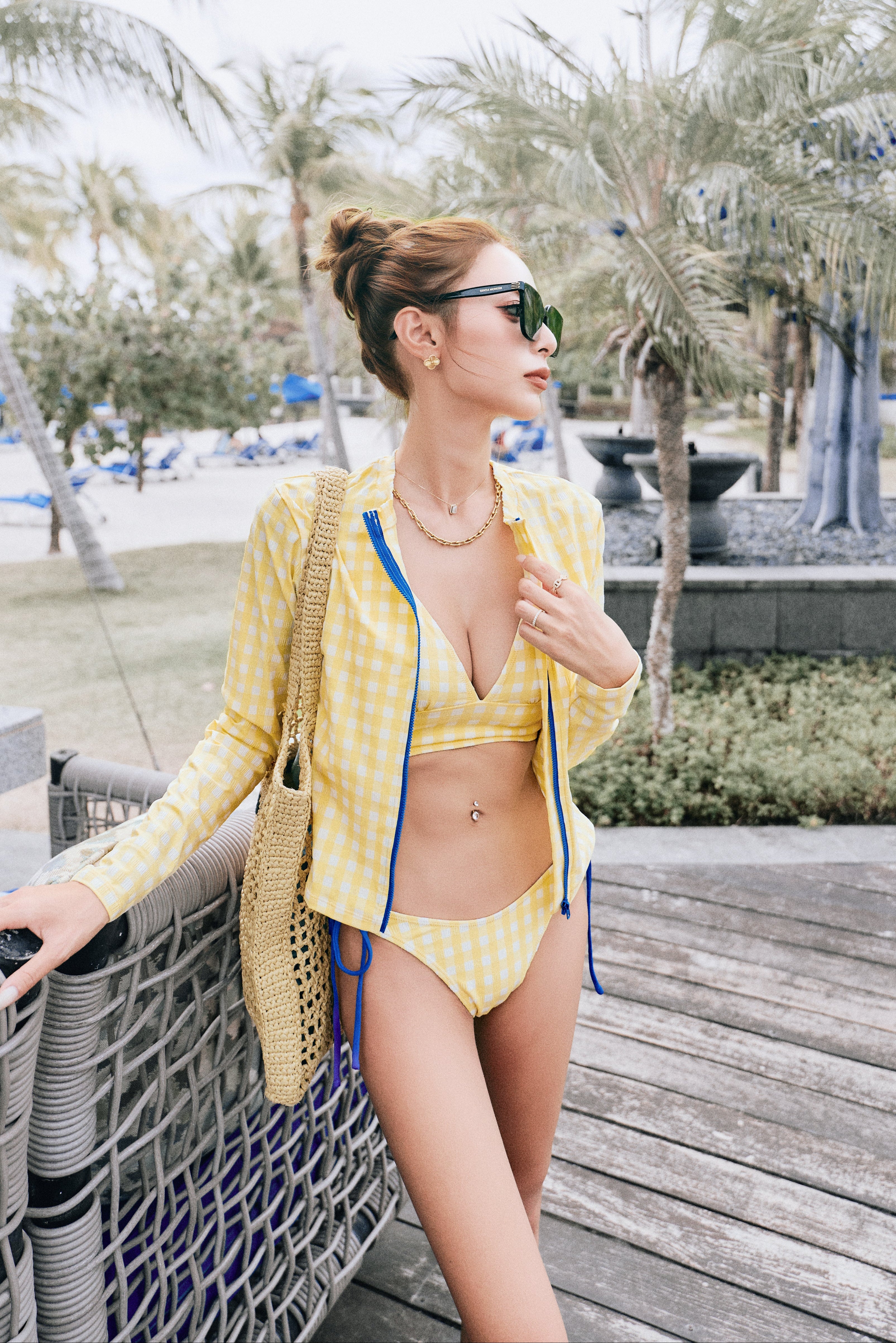 ギンガムラッシュセット