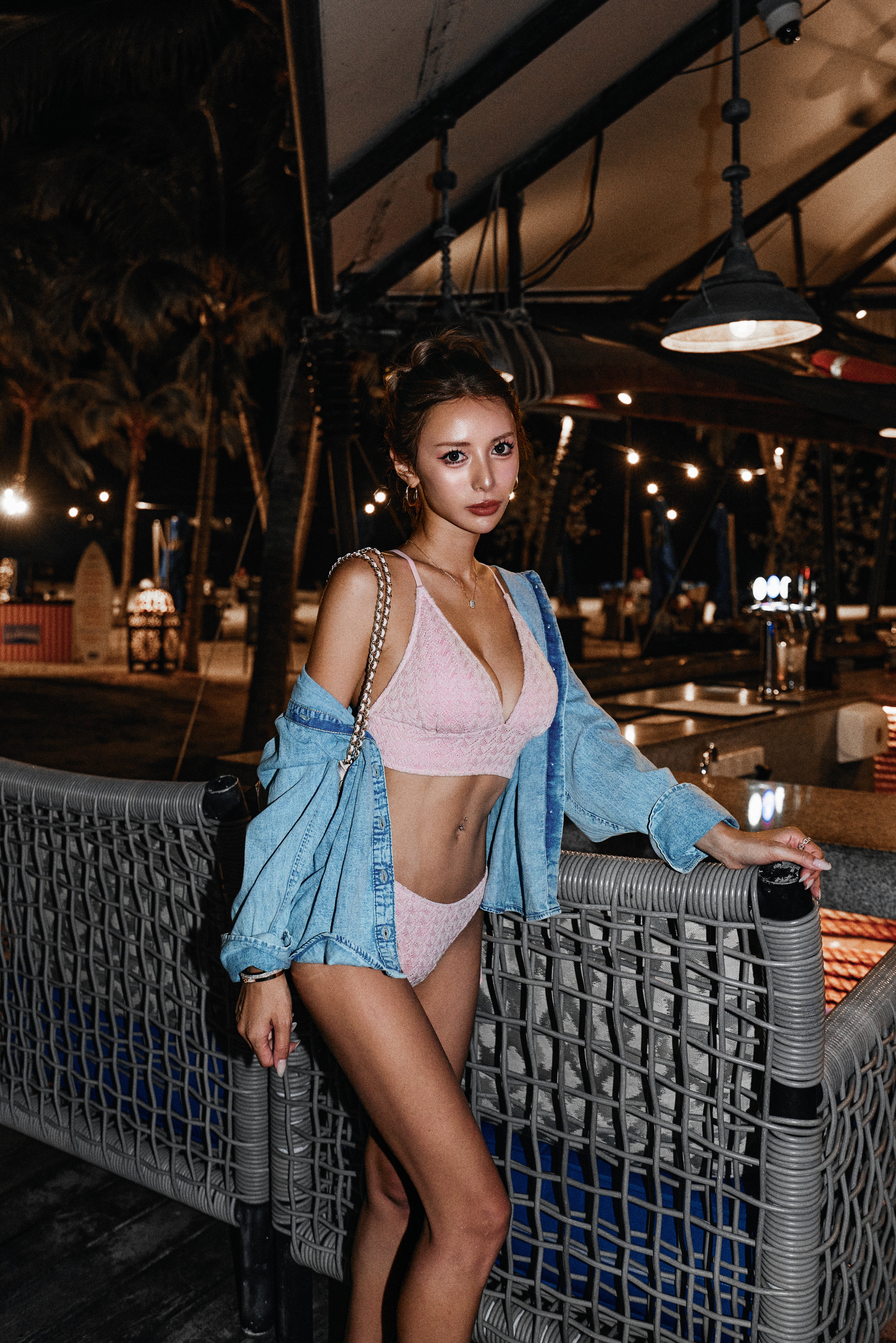 ラメニットビキニ