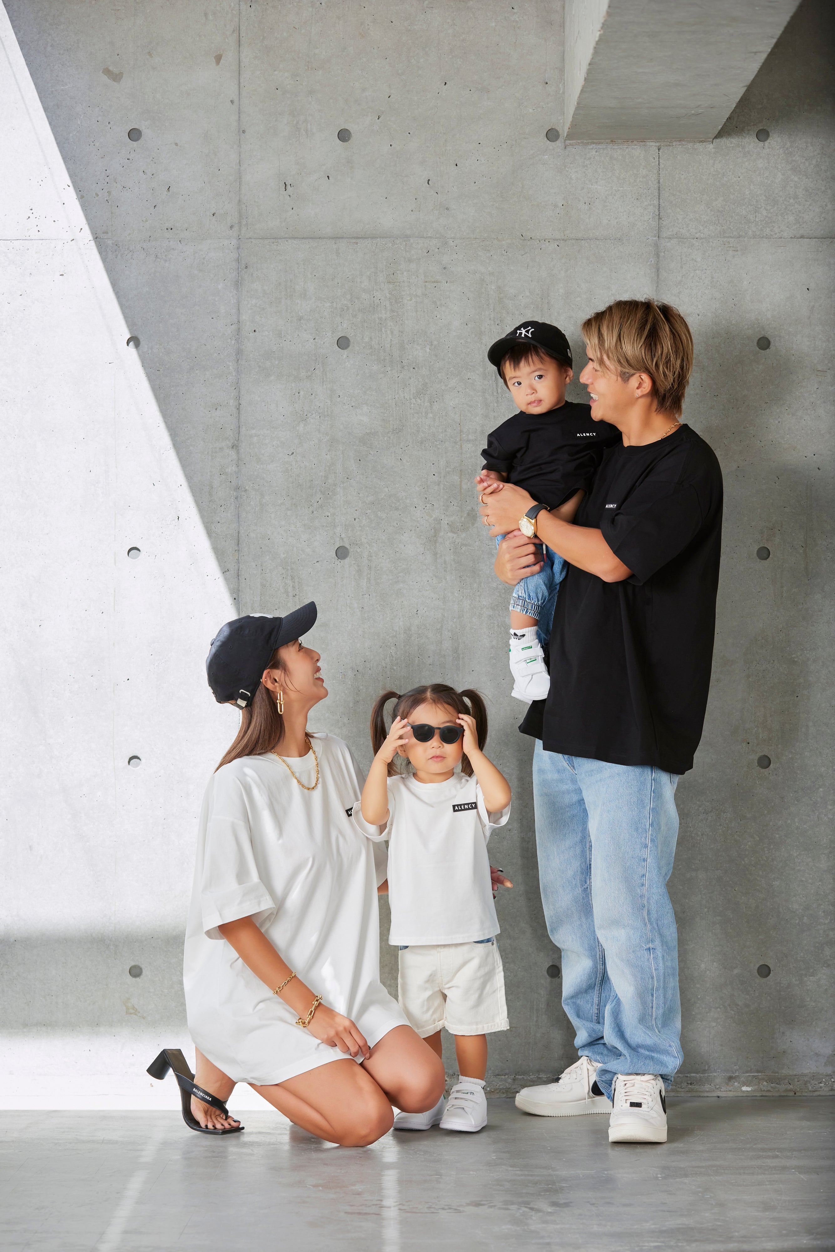 KIDSベーシックロゴTシャツ