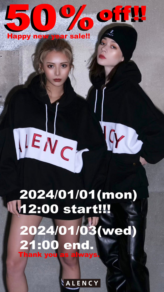 ALENCY ロゴニットセットアップ-